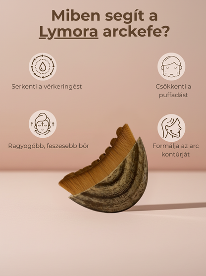 Lymora nyirokmasszázs arckontúr kefe