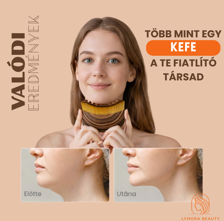 Lymora nyirokmasszázs arckontúr kefe