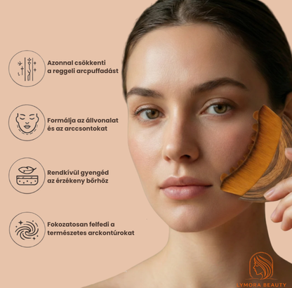 Lymora nyirokmasszázs arckontúr kefe